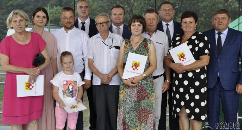 Wyróżnieni przez starostę mogileńskiego fot. Paweł Lachowicz