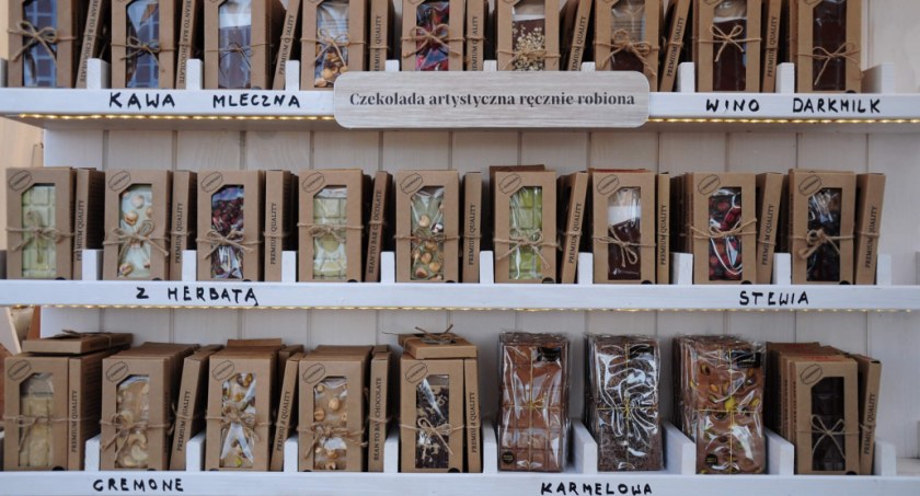 Podczas festiwalu nie zabraknie czekoladowych przysmaków w różnych smakach fot. DK Strzelno