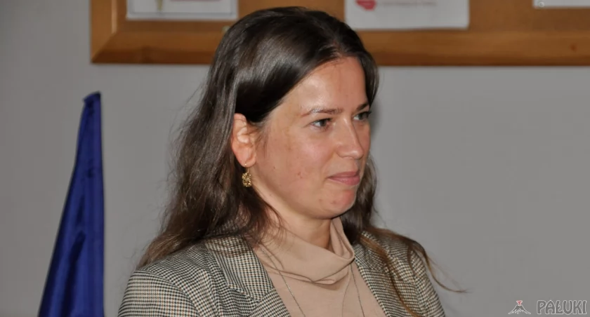 Nagrodę kuratora oświaty odebrała dyrektorka ZS w Strzelnie Agnieszka Piotrowicz fot. Magdalena Lachowicz