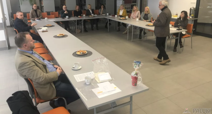Szkolenie prowadził Grzegorz Nazaruk z KPCKN w Bydgoszczy fot. Paweł Lachowicz