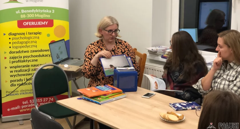 Zajęcia poprowadziła pedagog, terapeuta ręki Agnieszka Stoińska fot. Paweł Lachowicz