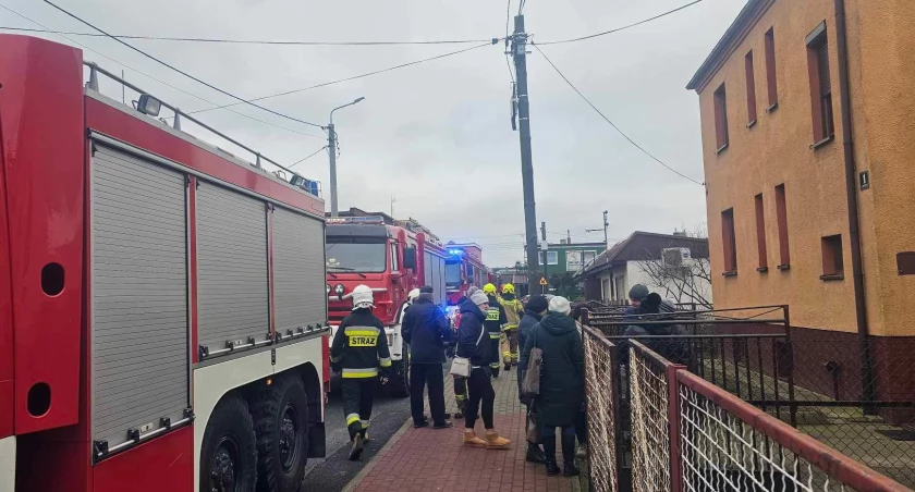 Na miejscu pracowało 6 jednostek straży pożarnej fot. OSP Kwieciszewo
