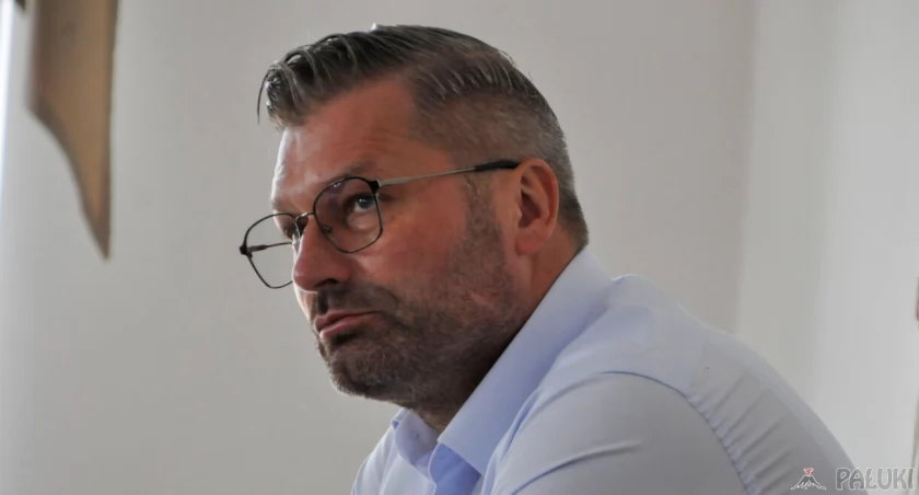 Autorem projektu budżetu jest wójt Dariusz Ciesielczyk fot. Paweł Lachowicz