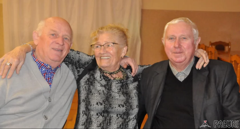 Najstarszymi seniorami uczestniczącymi w spotkaniu byli 75-letni Jadwiga Gnidzińska, Andrzej Lipiński i Leon Lewandowski fot. Paweł Lachowicz