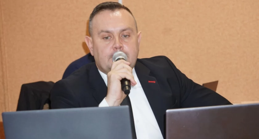 Prezes Fundacji Powiatu Mogileńskiego Aleksander Burzyński   fot. Marek Holak