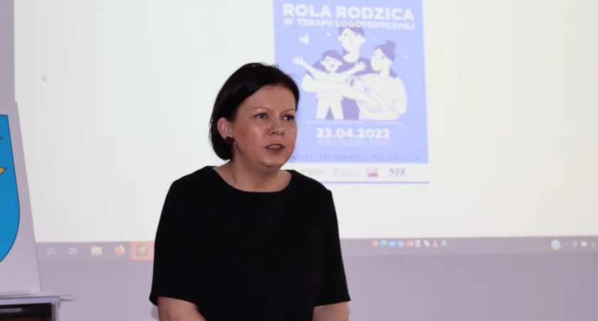 Konsultacje logopedyczne dla wszystkich chętnych przeprowadziła Magdalena Sobczyńska fot. Maciej Herwart