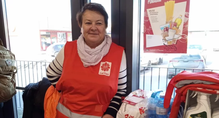 W zbiórkę aktywnie zaangażowana była również Maria Malczewska   fot. Agnieszka Godurkiewicz
