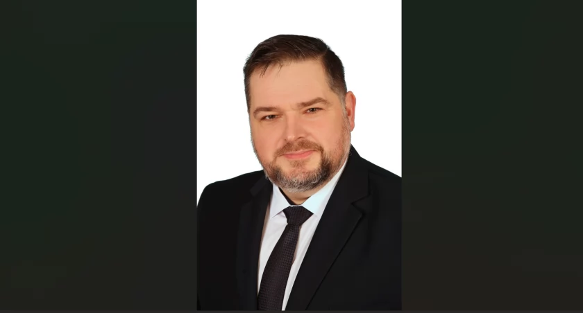 Michał Przepiórka jest trzecim kandydatem na stanowisko burmistrza Mogilna fot. z arch. Michała Przepiórki