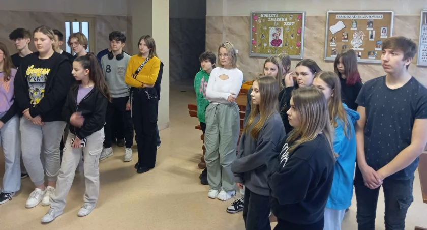 Na wystawie zaprezentowane zostały prace uczniów mogileńskiego Zespołu Szkół fot. ZS Mogilno