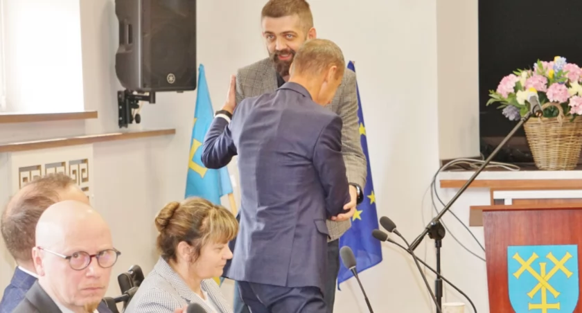 Ostatnia sesja Rady Miejskiej Mogilna 24 kwietnia obfitowała w dużą ilość kurtuazji i gestów   fot. Marek Holak