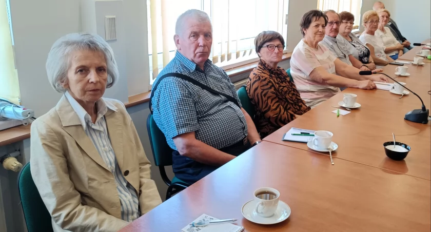 Członkowie GKOPWiM podczas spotkania z władzami miasta fot. Renata Pałucka