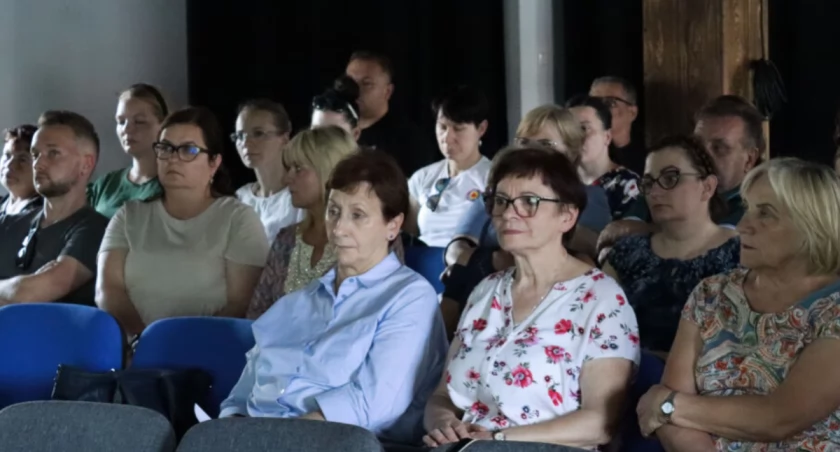 W szkoleniu wzięło udział około 80 nauczycieli, pedagogów i specjalistów ze szkół powiatu mogileńskiego fot. Paweł Lachowicz
