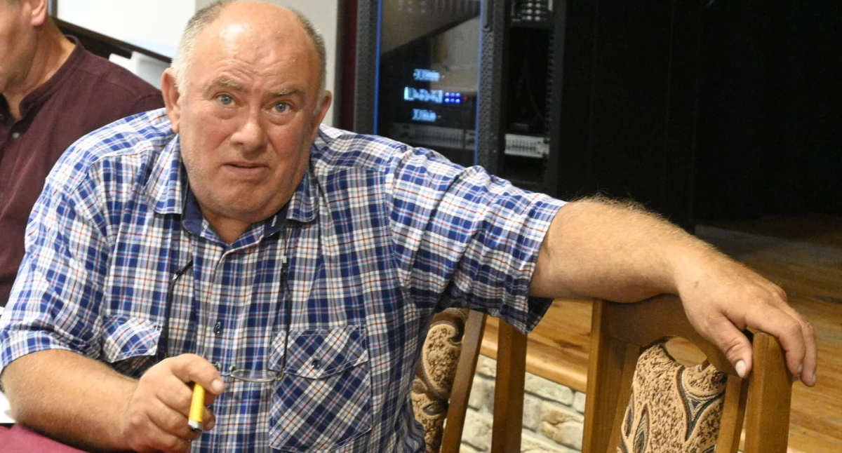 Jan Horbiński będzie pełnił funkcję sołtysa Orchowa trzecią kadencję fot. Paweł Lachowicz