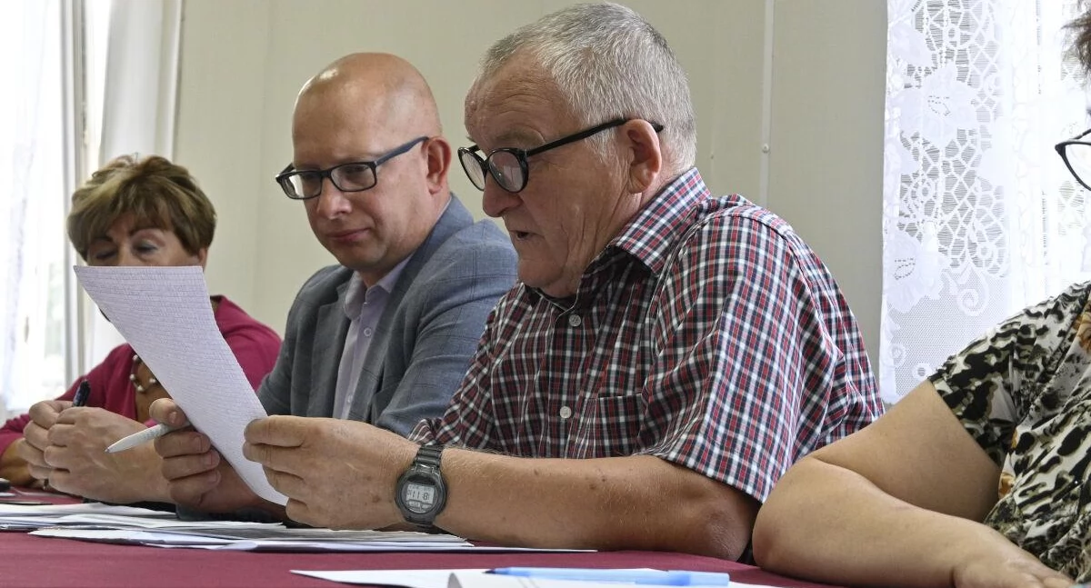 Ryszard Szczepański złożył sprawozdanie z działalności w minionej kadencji, a następnie złożył rezygnację z funkcji sołtysa fot. Paweł Lachowicz