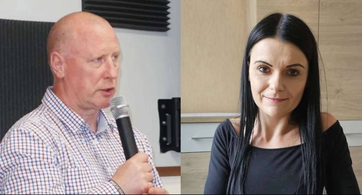 Odwołany z funkcji prezesa MPGK Artur Lorczak, nowa pani prezes spółki komunalnej - Judyta Sobecka   fot. arch. Pałuk