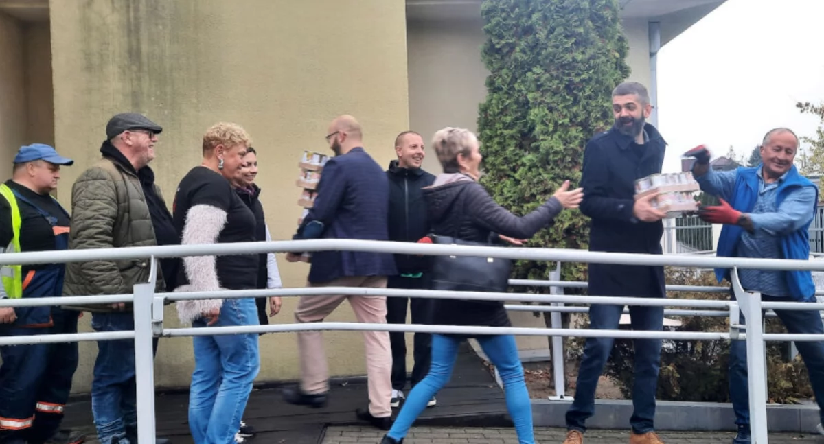 Życie miast i wsi, październiku projektu Banku Żywności skorzysta osób gminie Mogilno (zdjęcia) - zdjęcie, fotografia