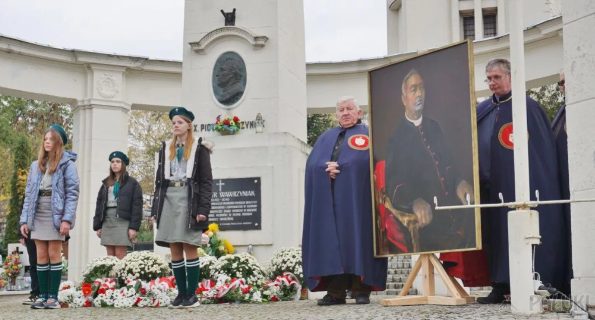 Obchody 10 listopada 2023 roku - 113. rocznica śmierci ks. Piotra Wawrzyniaka   fot. Marek Holak