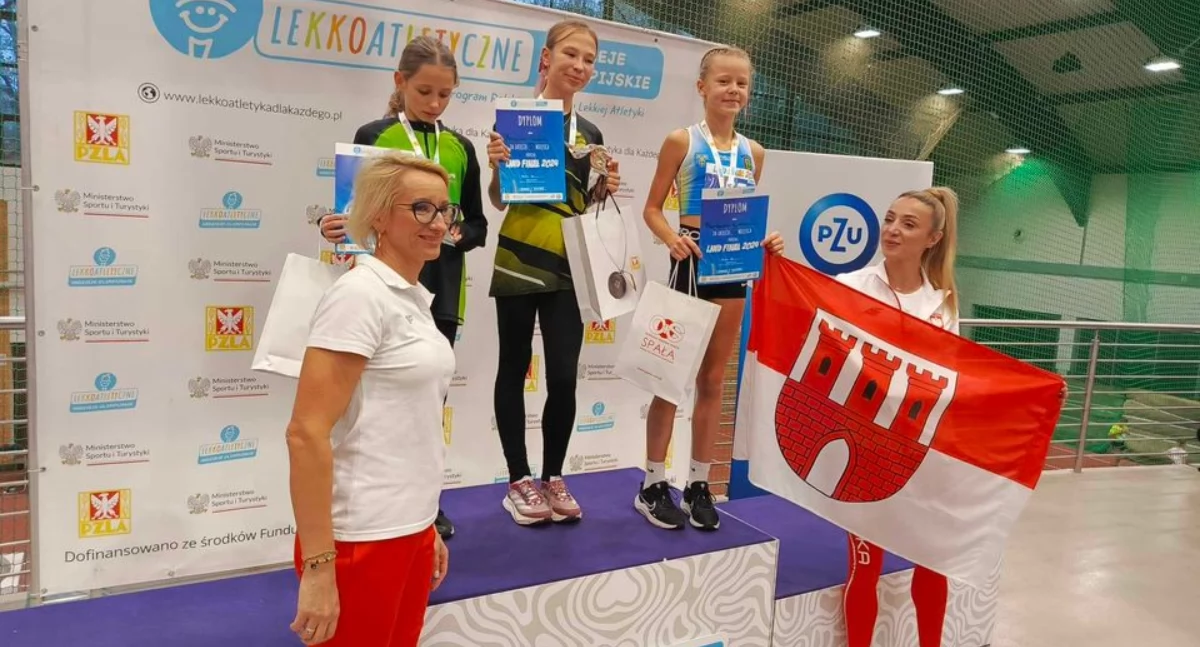 Lekkoatletyka, Barbara Romańska Mogilno brązową medalistką Polski - zdjęcie, fotografia