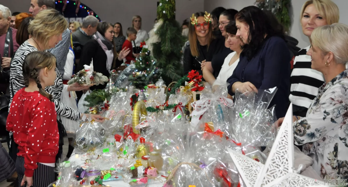 W ubiegłym roku wójcińska sala wiejska z ledwością pomieściła wszystkich, którzy przybyli na kiermasz fot. Magdalena Lachowicz