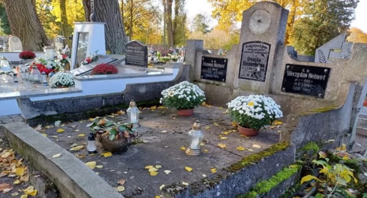 Miejsce spoczynku Mieczysława Weinerta wpisane zostało do ewidencji Biura Upamiętniania Walk i Męczeństwa IPN fot. UM Trzemeszna