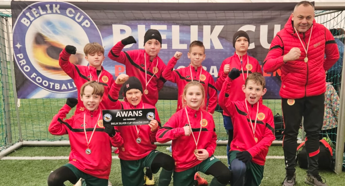 Orlicy starsi Noteci Gębice po awansie na turnieju w Poznaniu, do finałowego Turnieju Bielik Cup, jaki odbędzie się w Krakowie   fot. nadesłane
