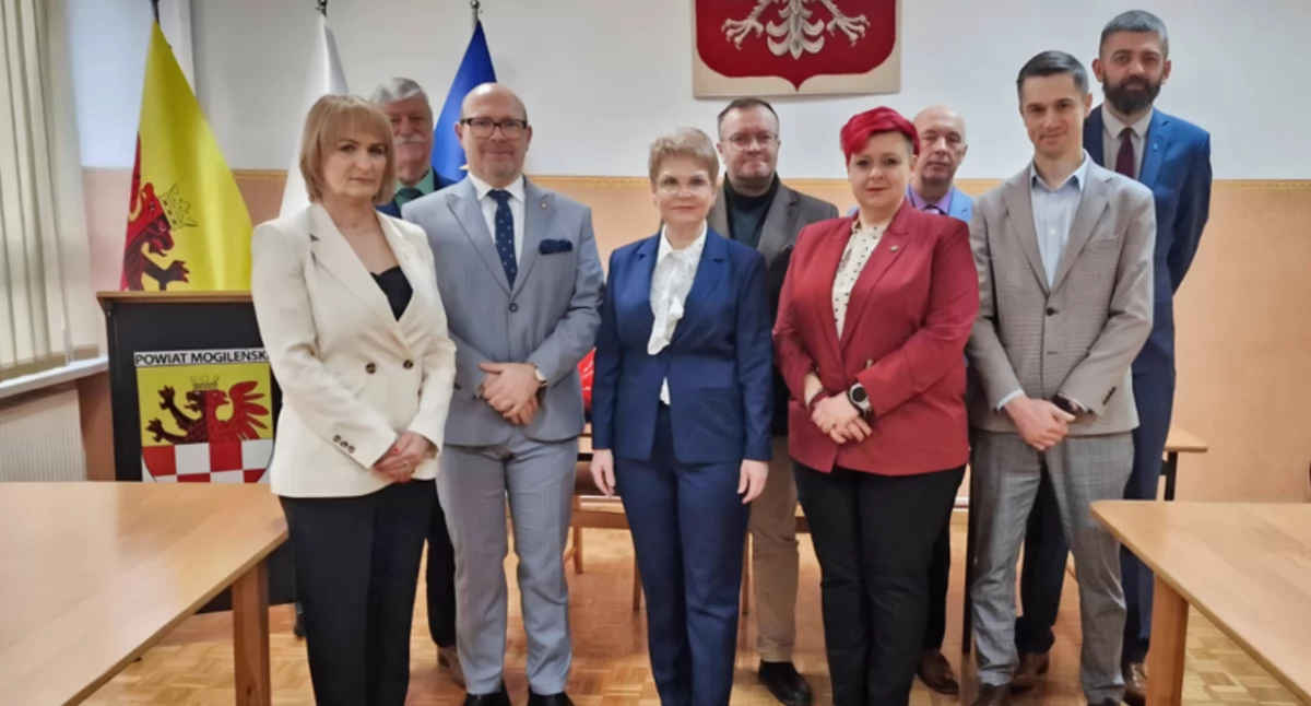 Aleksandra Wanta (w środku) z Inowrocławia została nowym szefem sanepidu w Mogilnie   fot. nadesłane