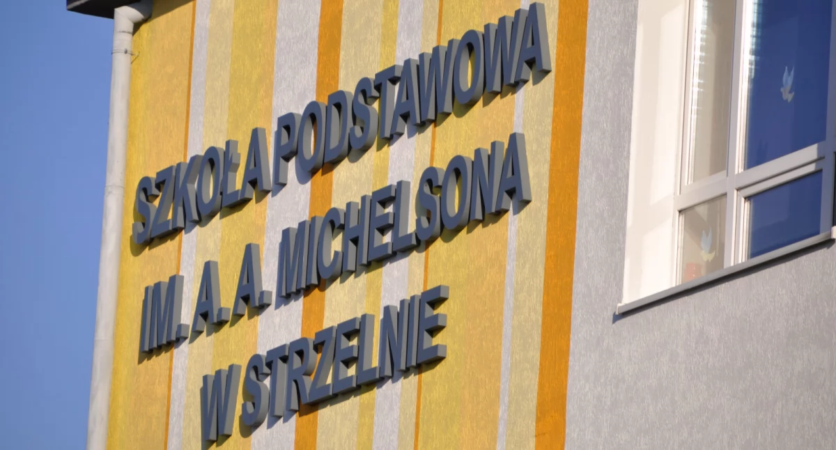 Szkoła Podstawowa im. A. A. Michelsona w Strzelnie wchodzi obecnie w skład Zespołu Szkolno - Przedszkolnego nr 1 w Strzelnie, a od 1 września stanie się samodzielną placówką fot. Magdalena Lachowicz 