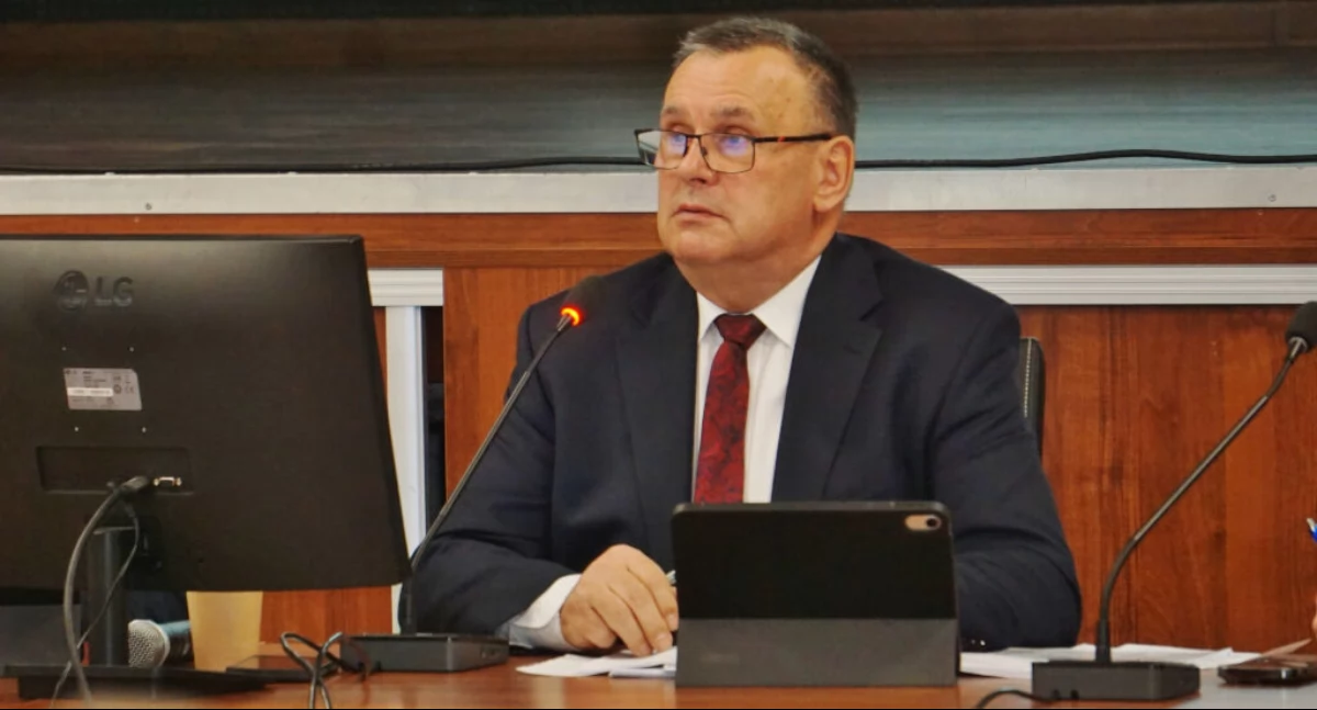 Paweł Molenda, przewodniczący Rady Miejskiej w Mogilnie   fot. Marek Holak