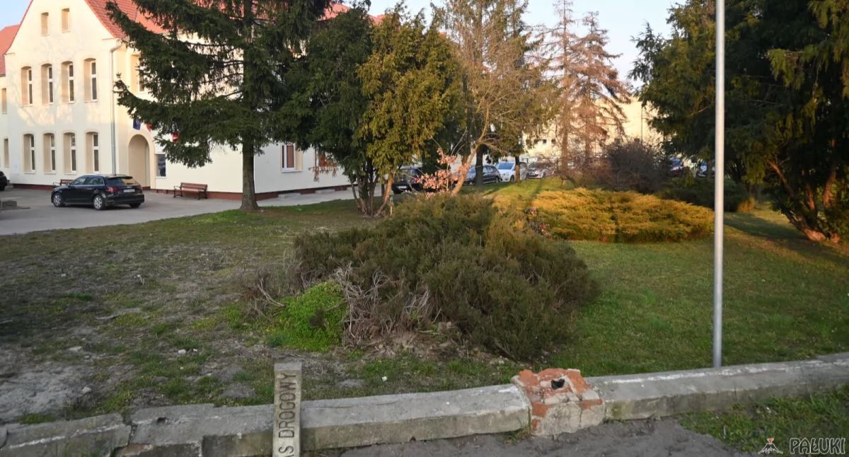 Dzięki otrzymanemu dofinansowaniu w tym miejscu przy Szkole Podstawowej im. Jana Dałkowskiego powstanie miejsce do edukacji i wypoczynku dla dzieci uczęszczających do ZSP oraz mieszkańców fot. Magdalena Lachowicz