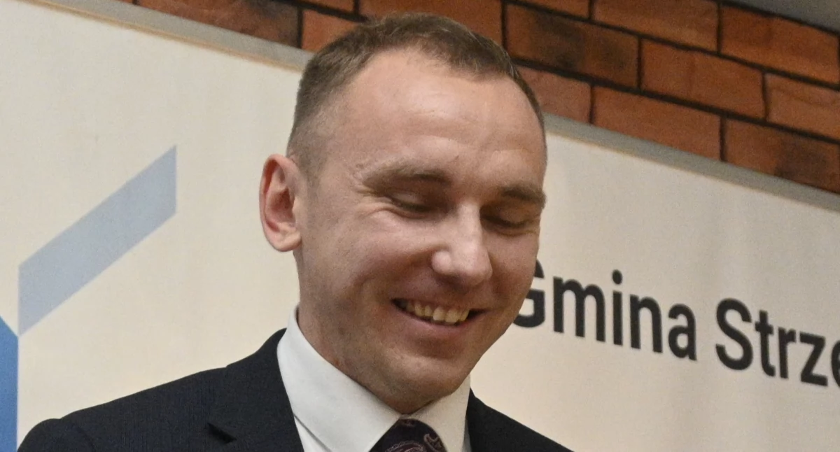 Prezes Towarzystwa Miłośników Miasta Strzelna Mikołaj Kulpa   fot. Magdalena Lachowicz