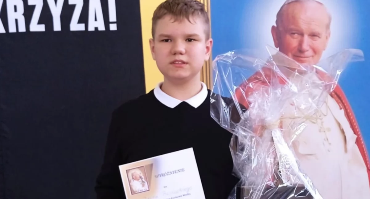 Wyróżniony w konkursie został Igor Bosiacki fot. Magdalena Lachowicz
