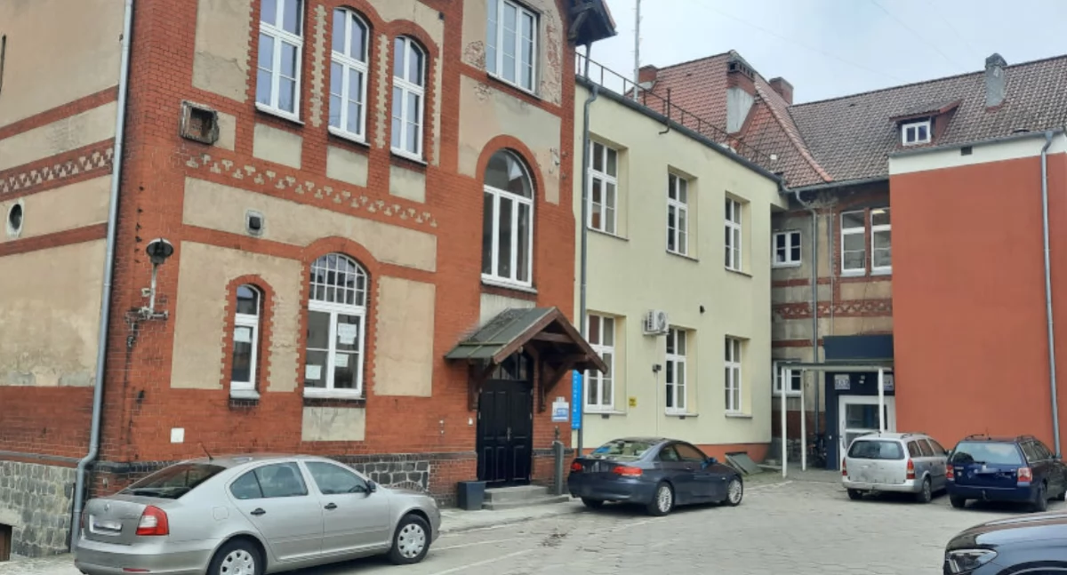 Stara część mogileńskiego szpitala   fot. Marek Holak