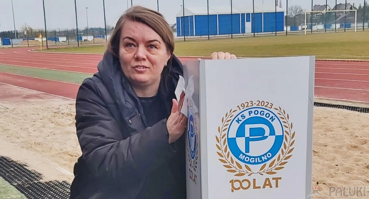 Iwona Kopińska, prezes Pogoni Mogilno   fot. archiwum Pałuk