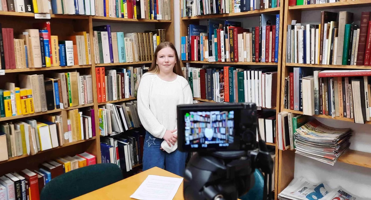 Nadia Kujawa w konkursie zdobyła wyróżnienie fot. nadesłane