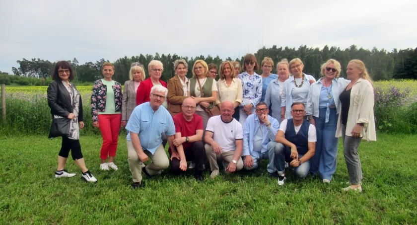Maturalna klasa IVa z 1983 roku LO w Trzemesznie   fot. Paulina Kwiatkowska