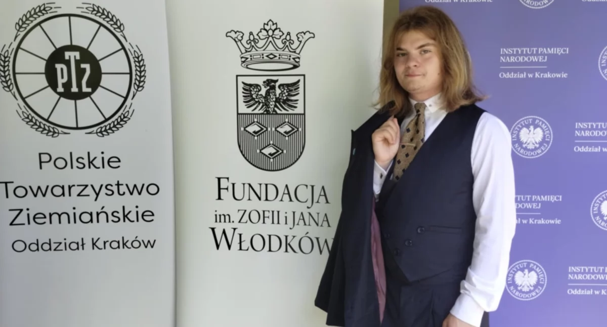 Jakub Patora został laureatem ogólnopolskiego konkursu fot. nadesłane