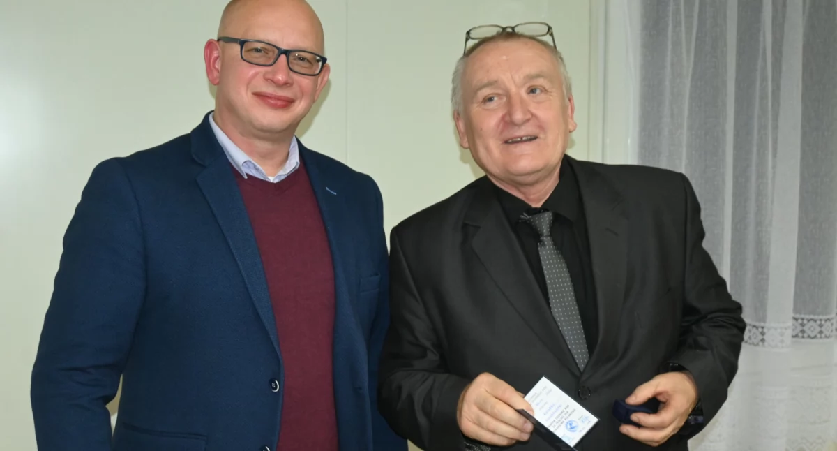 Ryszard Szczepański z Osówca odznaczony został odznaką honorową Za zasługi dla Województwa Wielkopolskiego   fot. nadesłane