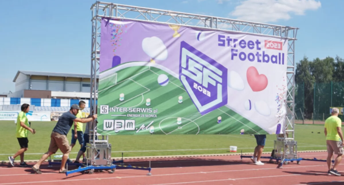Piłka nożna, sobotę edycja StreetFootball turniej licytacje pomoc Lenki - zdjęcie, fotografia
