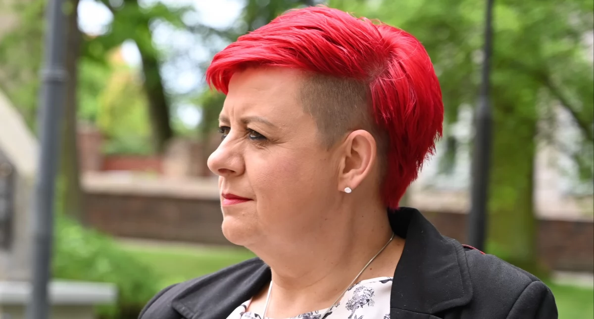 Wójt gminy Dąbrowa Agnieszka Ziółkowska otrzymała wotum zaufania i absolutorium fot. Magdalena Lachowicz