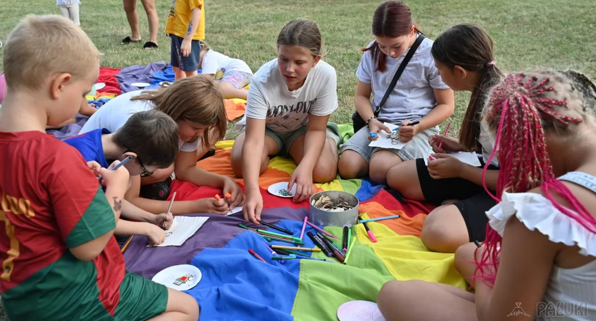 Sportowemu wydarzeniu towarzyszył rodzinny piknik fot. Paweł Lachowicz