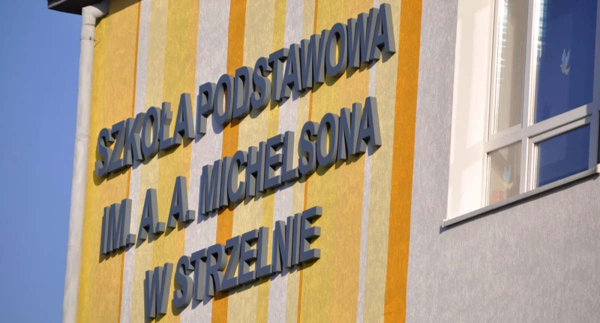 Od 1 września Szkoła Podstawowa im. A. A. Michelsona stała się samodzielną jednostką budżetową gminy Strzelno fot. Magdalena Lachowicz 