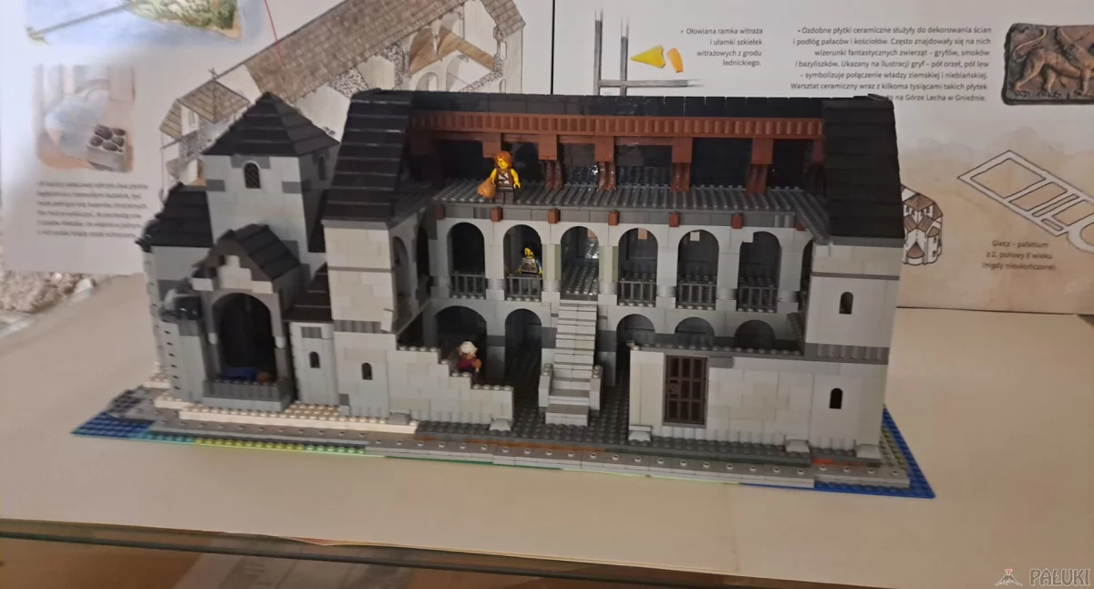 Wystawa Szlak Piastowski z klocków LEGO w kwietniu gościła w Muzeum Ottona i Bolesława w Strzelnie fot. Magdalena Lachowicz