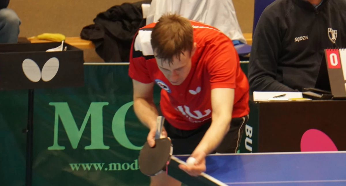 Tenis stołowy, Porażka tenisistów stołowych Pogoń Mogilno Lęborku - zdjęcie, fotografia