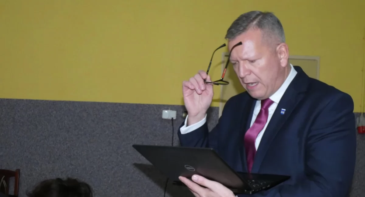 Robert Luchowski nie uważa, że dopuściił się niewłaściwych zachowań wobec uczniów fot. Karol Gapiński