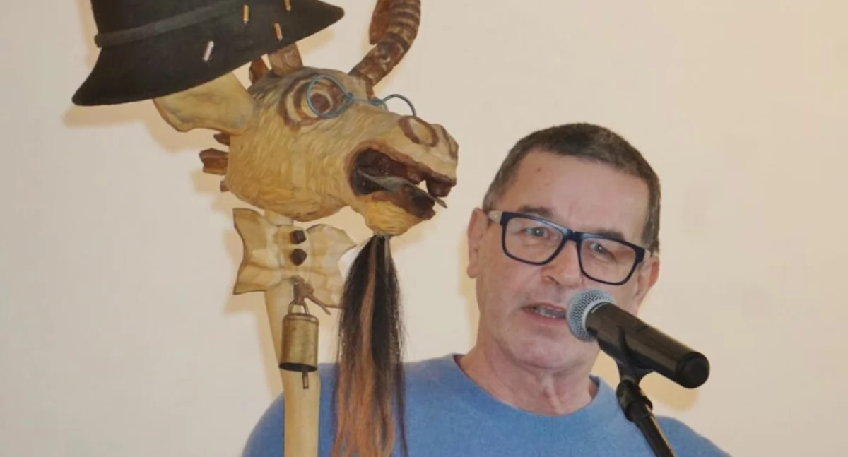 Leszek Bukowski z kozą   fot. Marek Holak