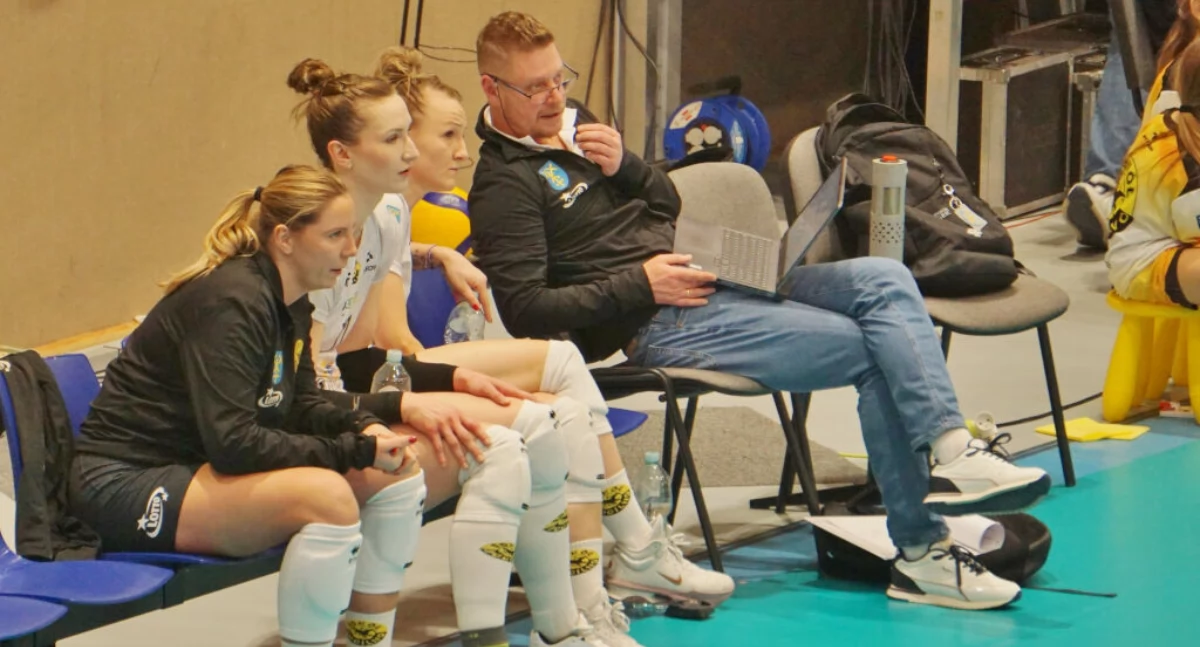 Nowym trenerem Sokoła Mogilno został Marcin Ogonowski, dotychczasowy asystent trenera Grabdy   fot. Marek Holak