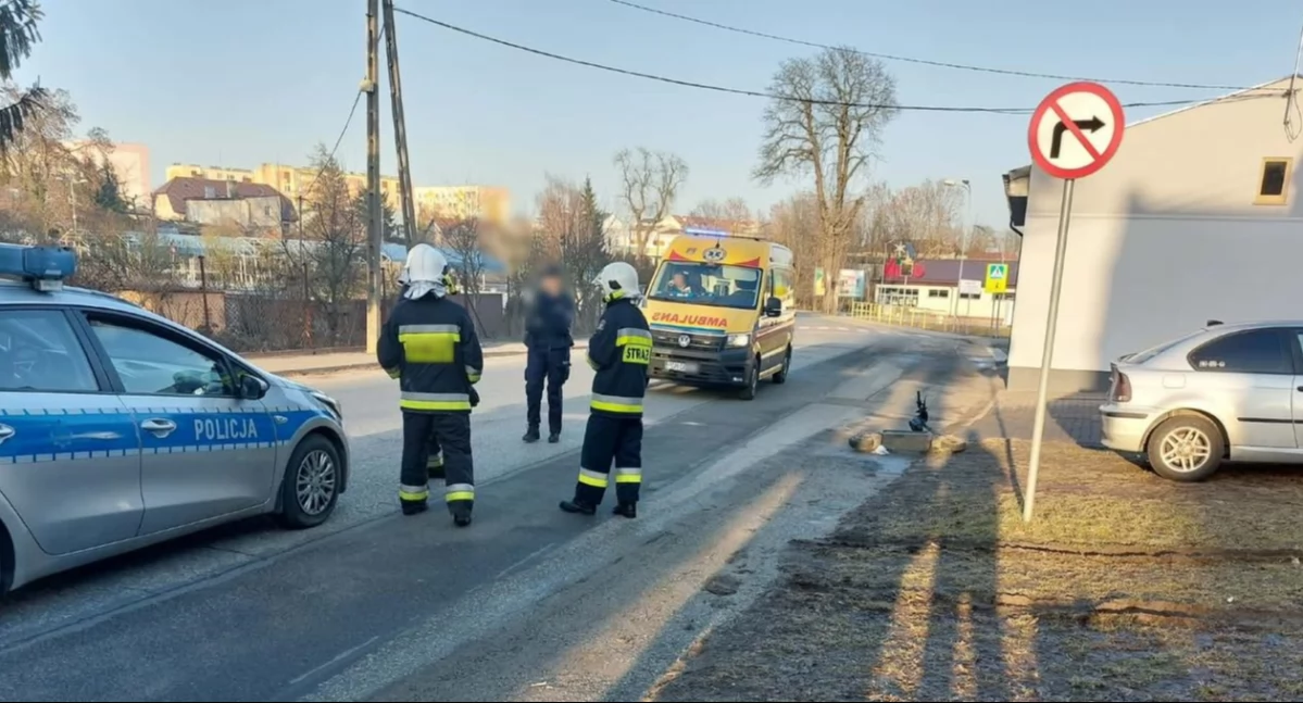 Wypadki, Pijany dosiadł hulajnogi elektrycznej wylądował szpitalu - zdjęcie, fotografia