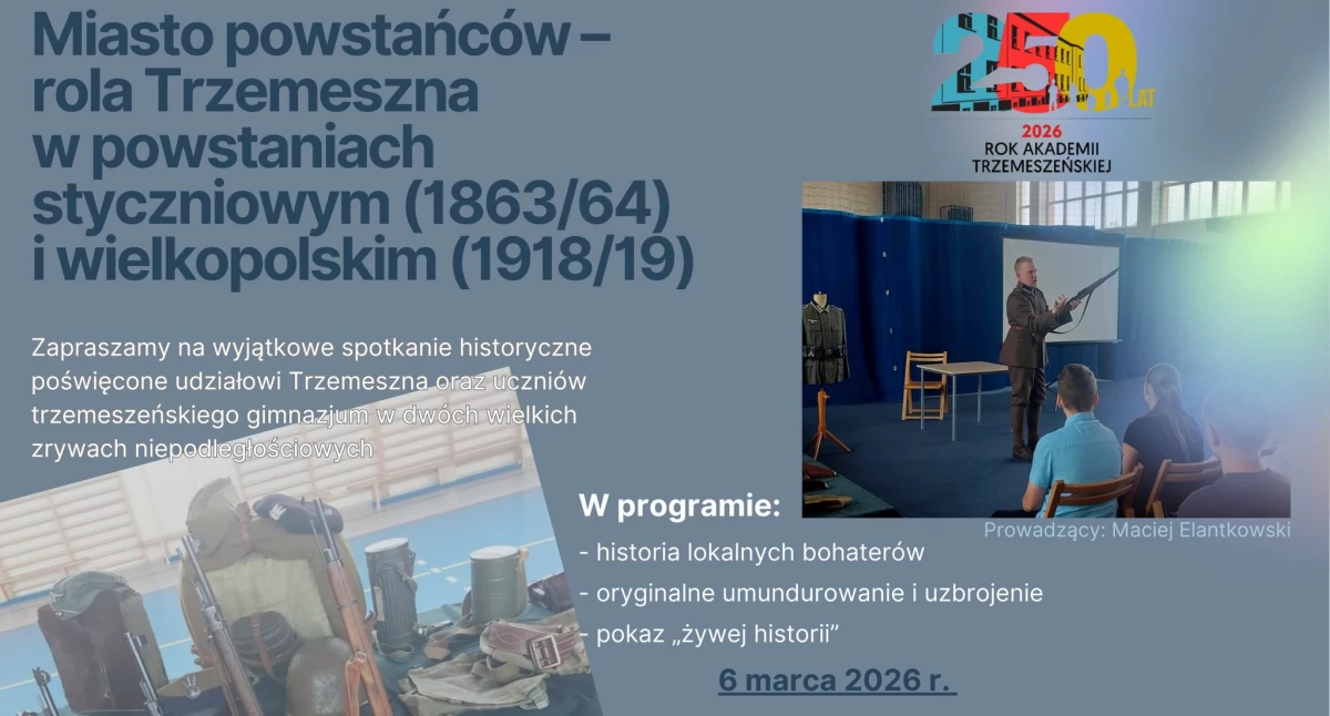 Festyny, pikniki, imprezy, Miasto powstańców spotkanie ZSOiZ Trzemesznie piątek marca - zdjęcie, fotografia