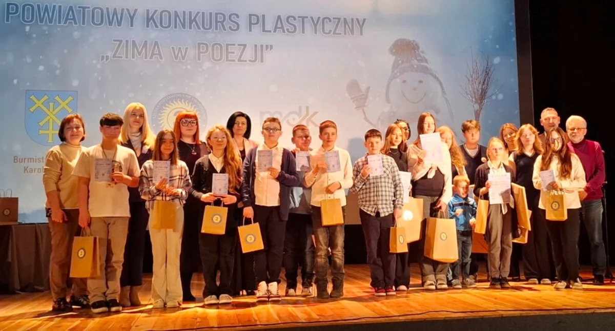 Szkoły, przedszkola, nauka, Rozstrzygnięto Powiatowy Konkurs Plastyczny  poezji prace inspirowane wierszami Tadeusza Szymańskiego (zdjęcia) - zdjęcie, fotografia