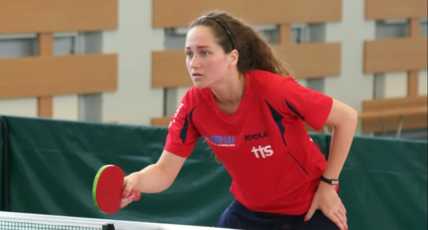 Zuzanna Weber (z d. Jatczak) pasję do tenisa rozpoczęła już w szkole podstawowej fot. archiwum Zuzanny Weber